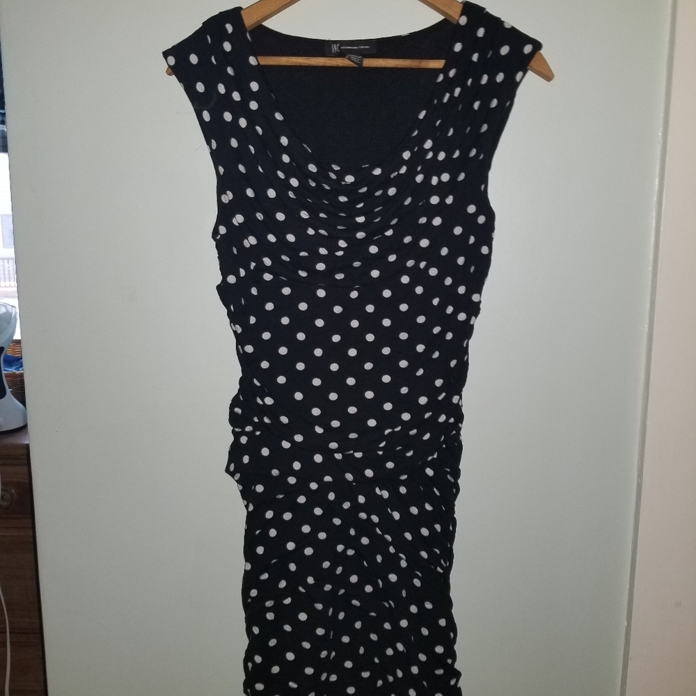 INC polka dot dress